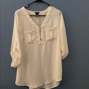 Cream color blouse